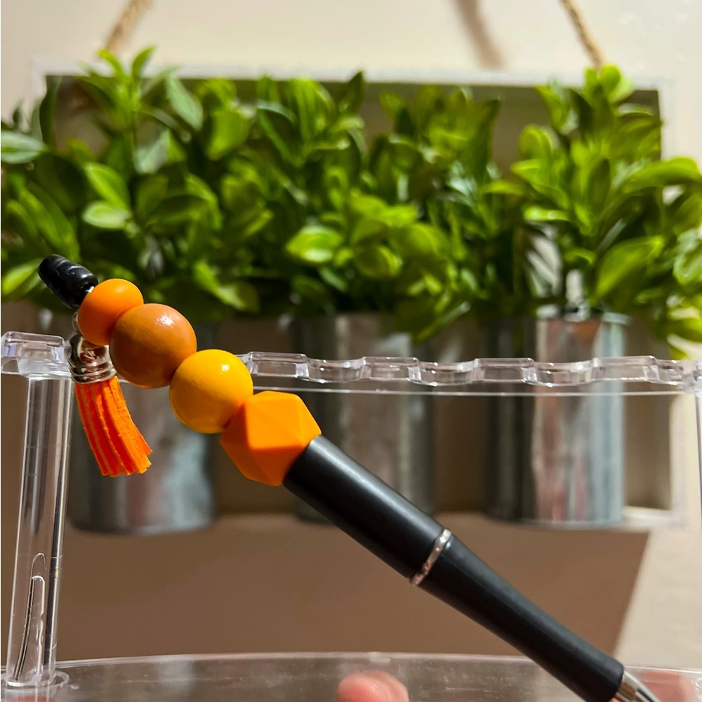 Autumn Beaded Pen